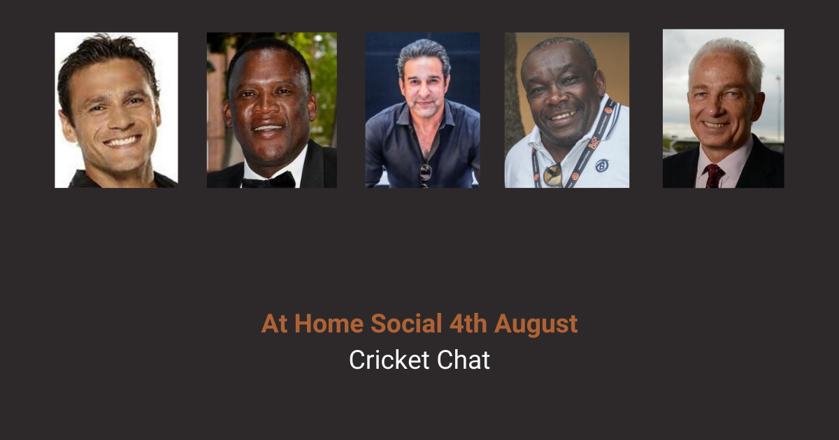 Image for Special guests Mark Ramprakash, Devon Malcolm, Wasim Akram and Gladstone Small