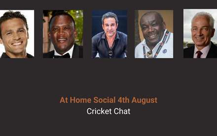 Image for Special guests Mark Ramprakash, Devon Malcolm, Wasim Akram and Gladstone Small
