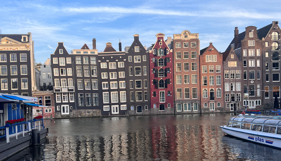 World famous Amsterdam UNESCO canals